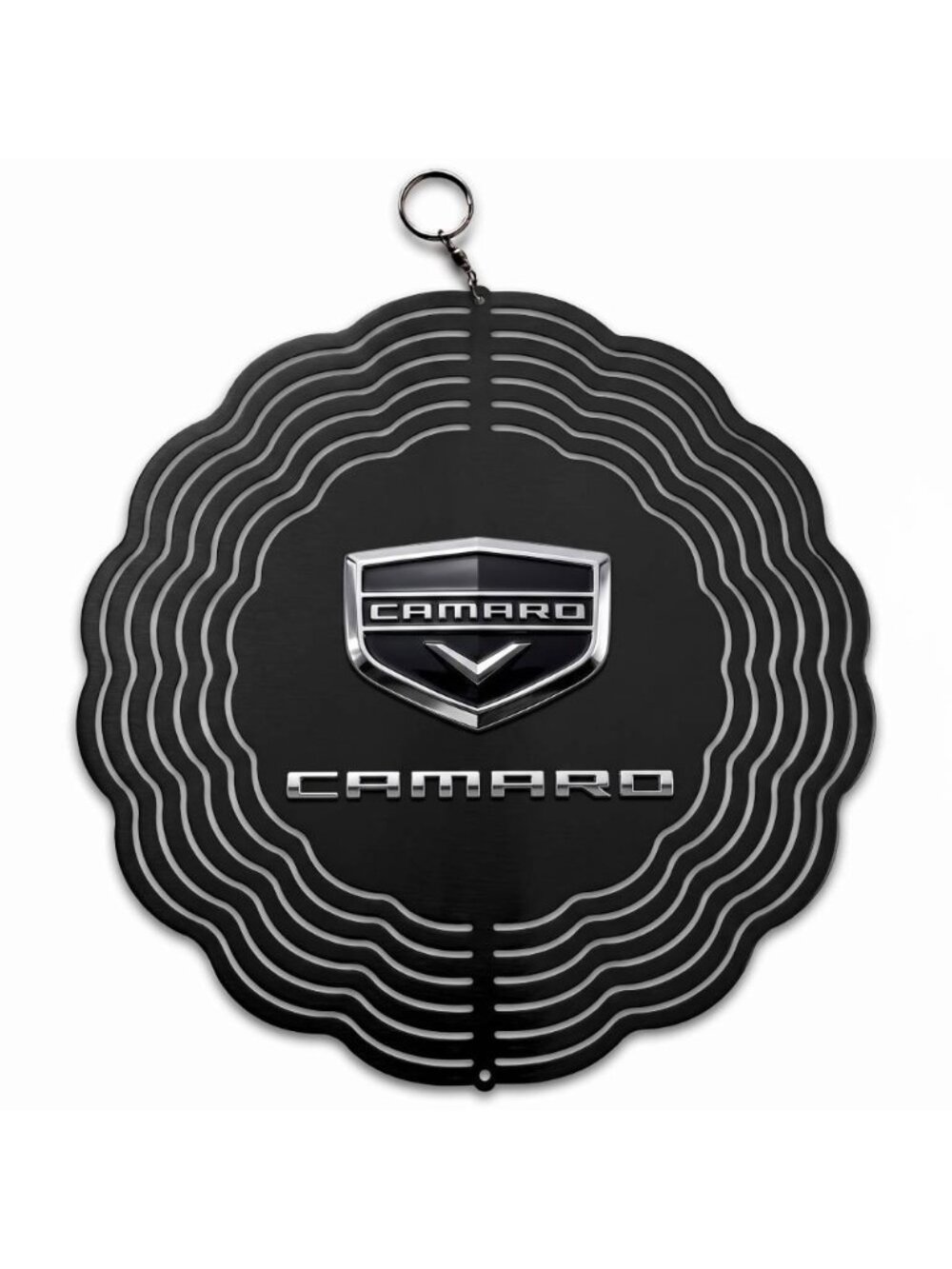 10" Chevrolet Camaro Heritage 3D Kinetic Wind Spinner - Metal Yard Decor